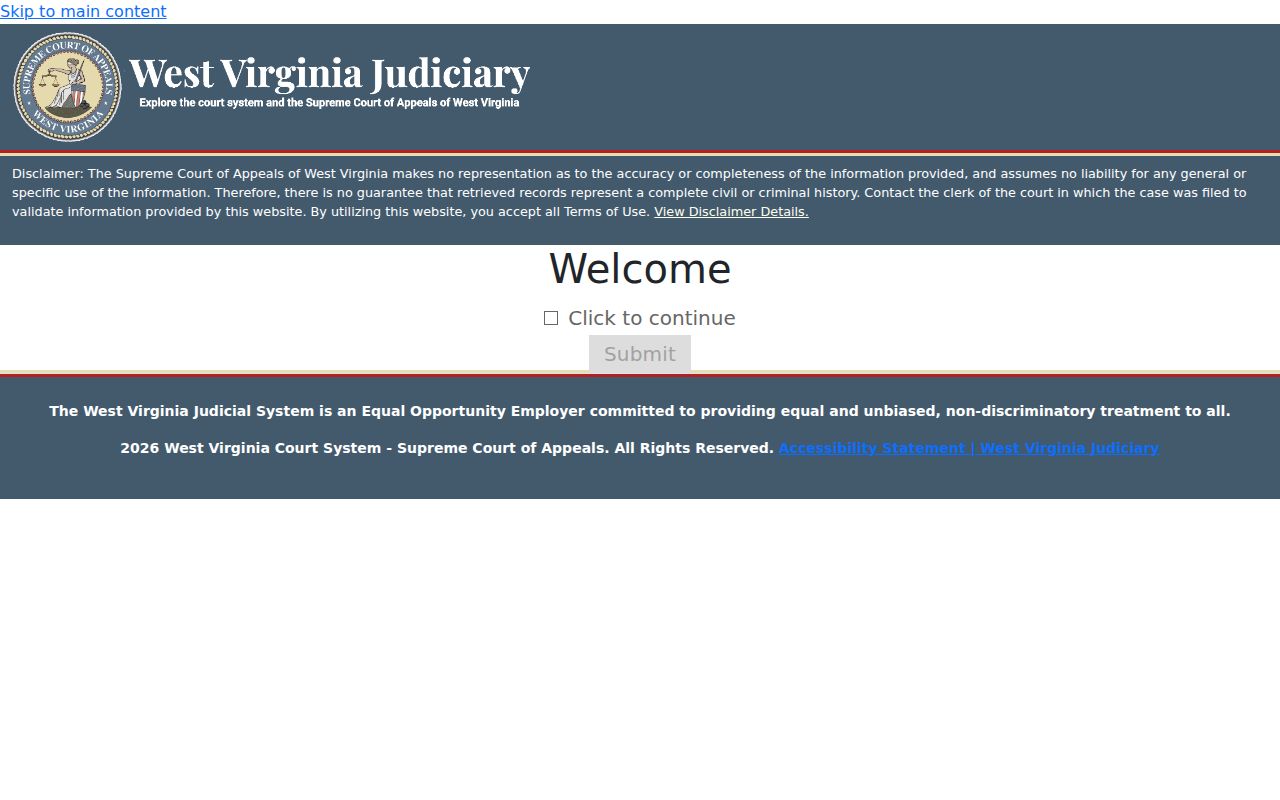 Fayette County case lookup fields in MCRSearch